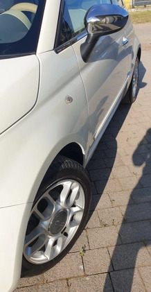 Fiat 500 cena 21000 przebieg: 153692, rok produkcji 2009 z Świebodzin małe 56